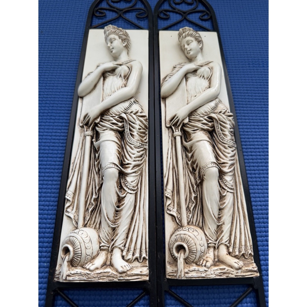 Toscano Water Maiden Wall Sculptures 2